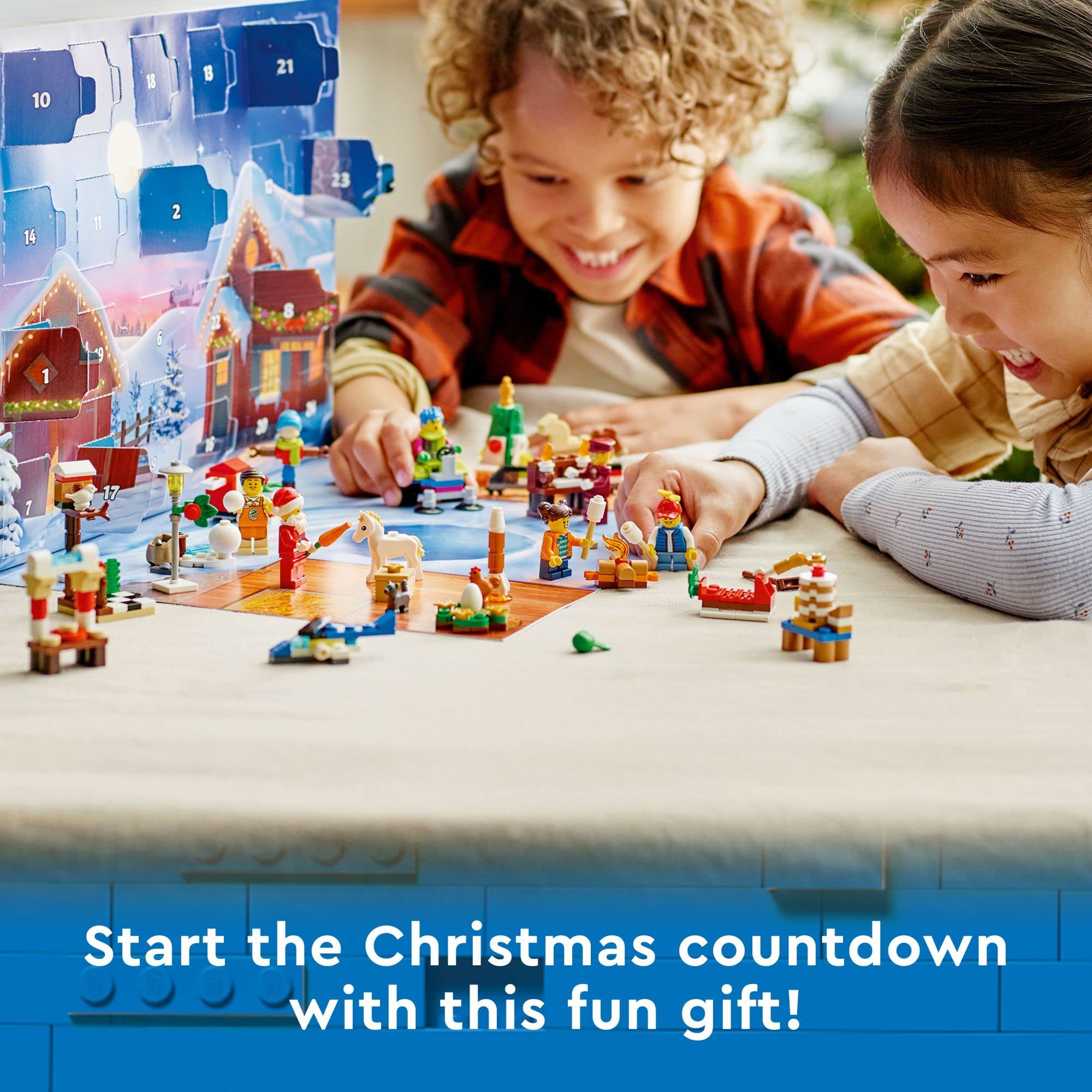 Amazon.com: LEGO City 2022 Advent Calendar 60352 Building Toy Set